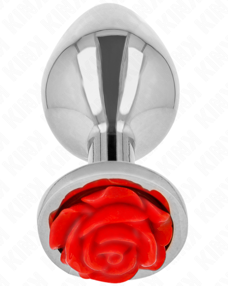 KINK - PLUG ANAL ROSE RED SIZE M
