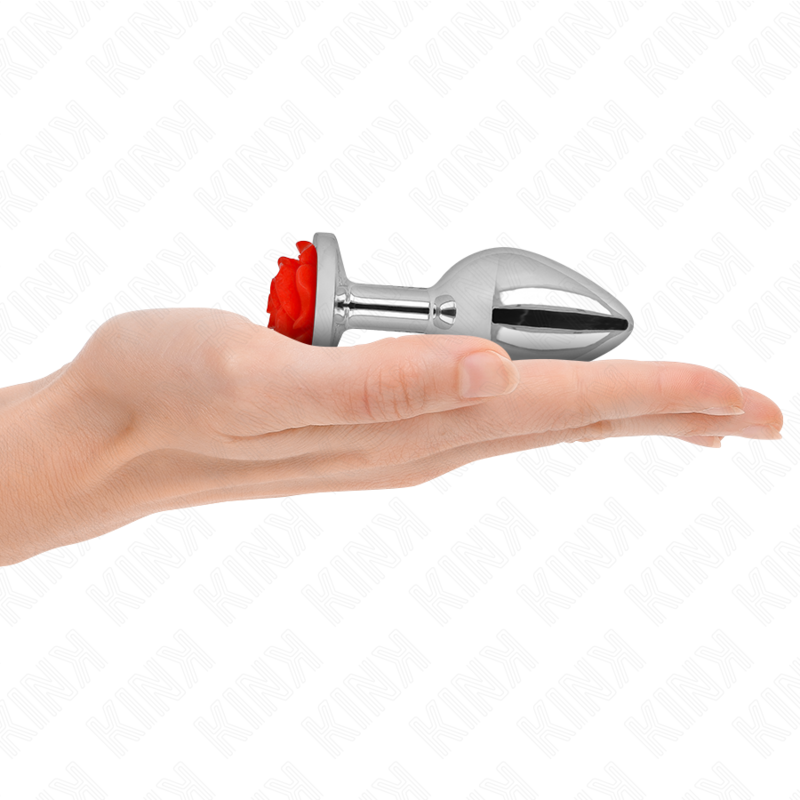 KINK - PLUG ANAL ROSE RED SIZE M - Imagem de 3