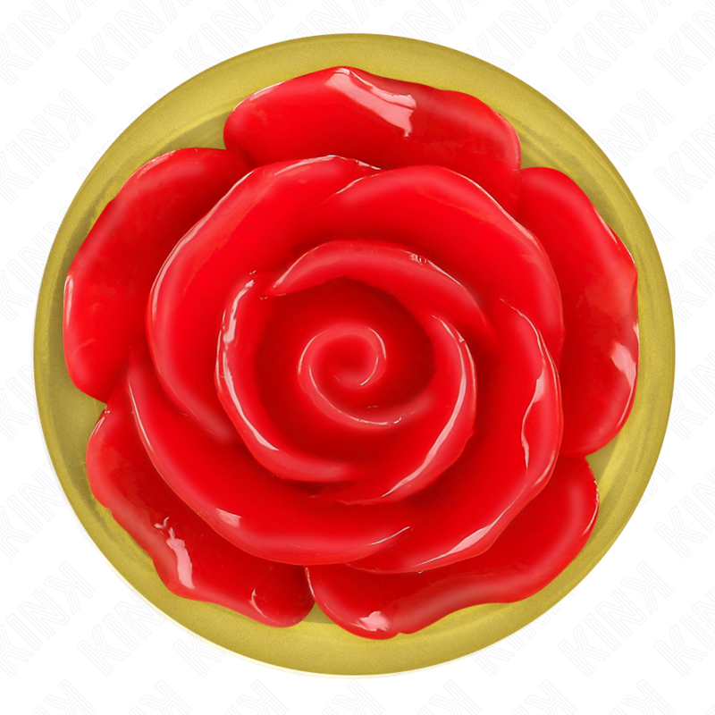 KINK - PLUG ANAL GOLD ROSE RED SIZE S - Imagem de 5