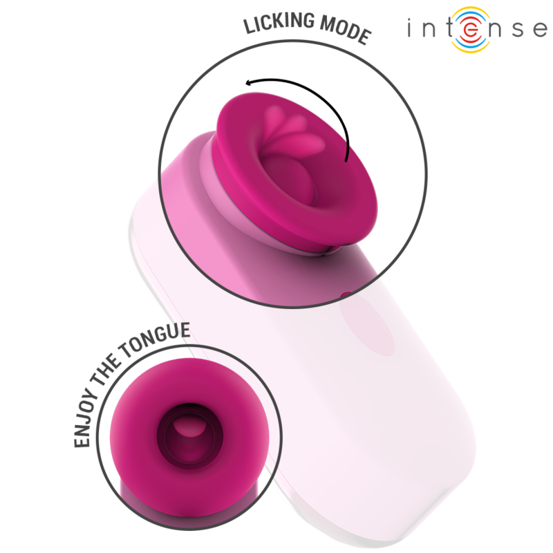 INTENSE - SABRINA CLIT STIMULATOR PINK - Imagem de 4