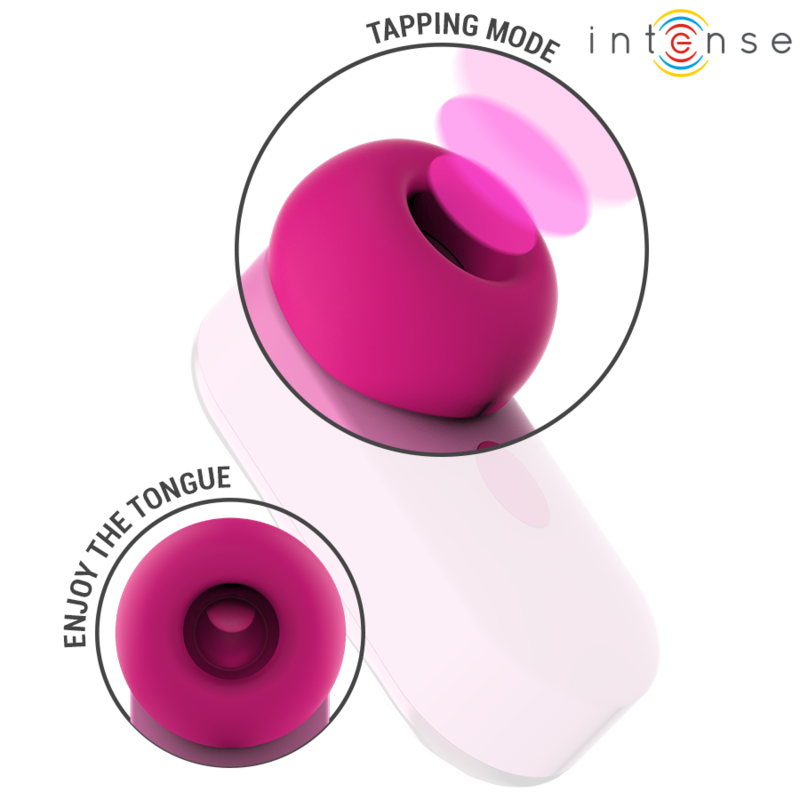 INTENSE - SABRINA CLIT STIMULATOR PINK - Imagem de 3