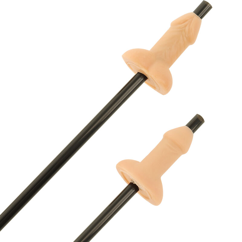 DIABLO PICANTE - BAG OF 10 NATURAL PENIS STRAWS - Imagem de 4