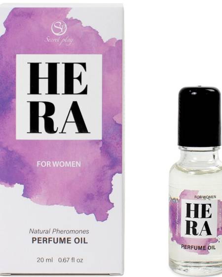SECRETPLAY - HERA NATURAL PERFUME PHEROMONES IN OIL FOR WOMEN 20 ML