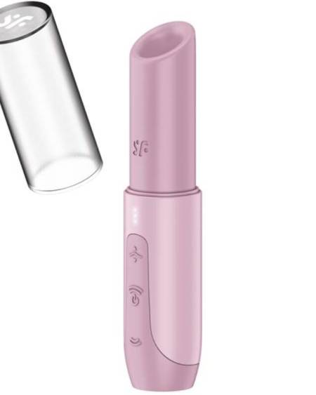 SATISFYER - SECRET KISS WAVE CLITORIS STIMULATOR PINK