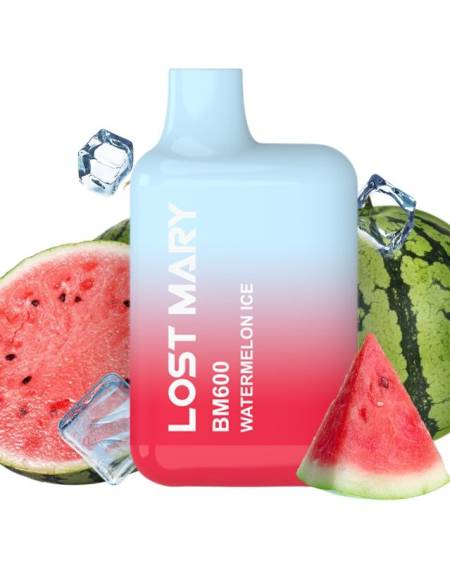 LOST MARY - BM600 NICOTINE VAPER 2% DESCARTÁVEL MELANCIA GELO