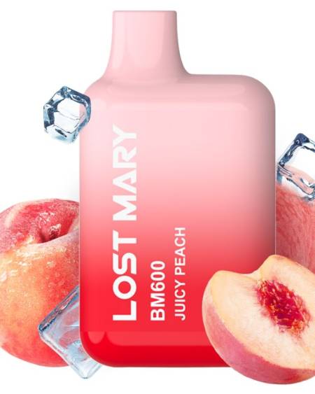 LOST MARY - BM600 NICOTINE VAPER 2% DESCARTÁVEL JUICY PEACH
