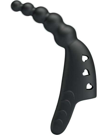 PRETTY LOVE - JORDIN FINGER VIBRATOR 10 VIBRATIONS BLACK