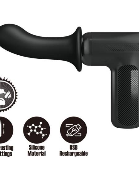 PRETTY LOVE - DJ DOCTOR MASSAGER 5 SETTINGS BLACK