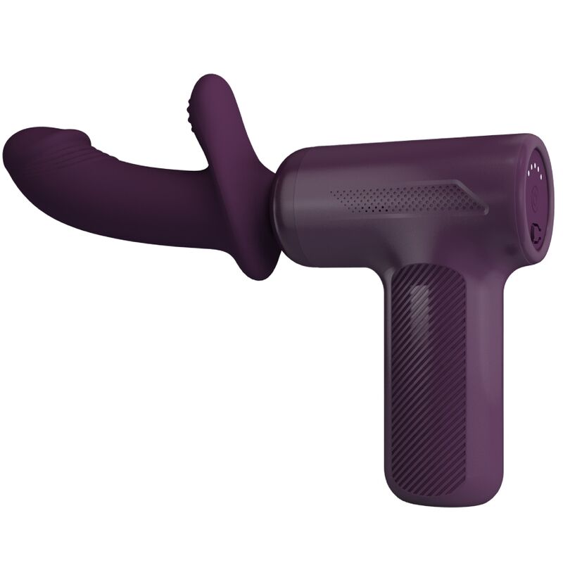PRETTY LOVE - DJ SCHOLAR MASSAGER 5 SETTINGS PURPLE - Imagem de 3