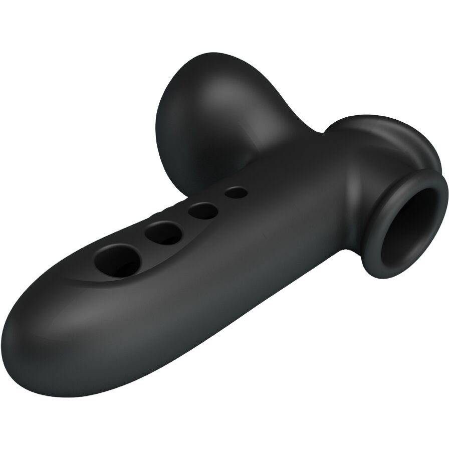 PRETTY LOVE - CRANE PENIS SLEEVE WITH AIRBAG BLACK - Imagem de 5