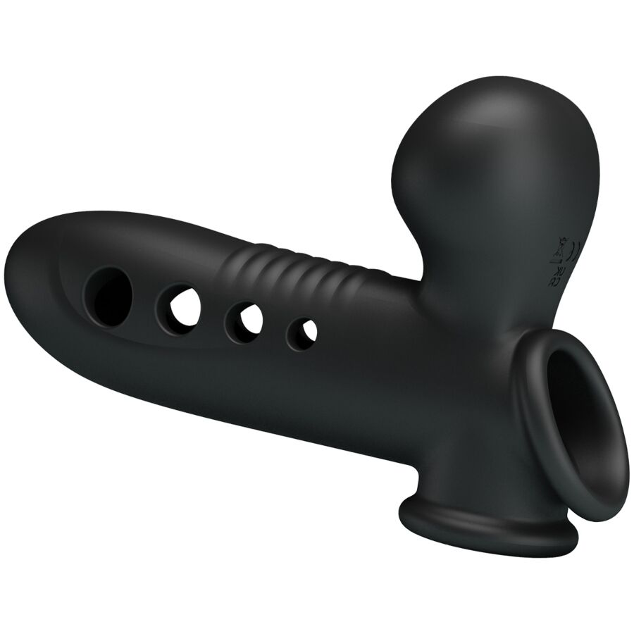 PRETTY LOVE - CRANE PENIS SLEEVE WITH AIRBAG BLACK - Imagem de 3