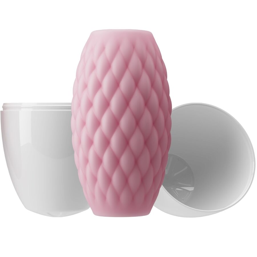 PRETTY LOVE - ATHENA EROS SILICONE MALE MASTURBATOR PINK - Imagem de 3