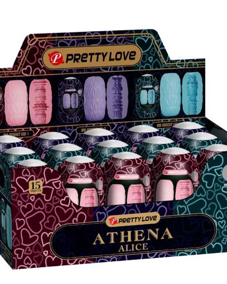PRETTY LOVE - ATHENA ALICE PACK 15 VARIOUS MALE MASTURBATORS