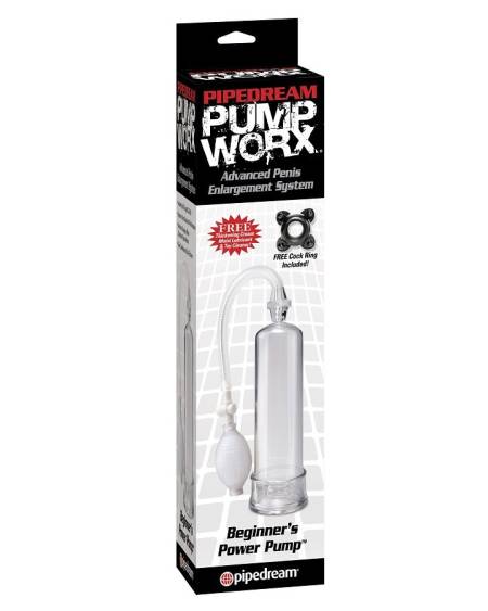 PUMP WORX - BEGINNERS POWER PUMP CLEAR - TRANSPARENT