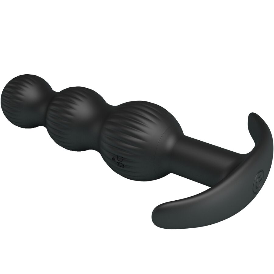PRETTY LOVE - SIDNEY ANAL VIBRATOR 10 VIBRATIONS BLACK - Imagem de 5