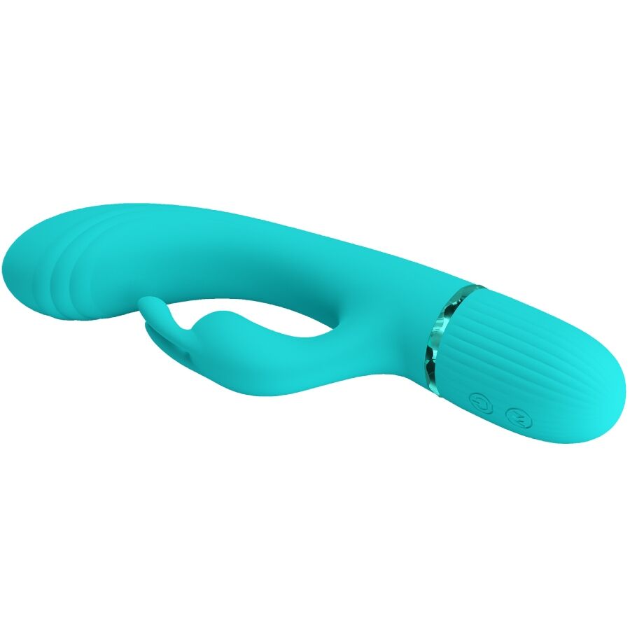 PRETTY LOVE - SCOCCO VIBRATOR RABBIT TURQUOISE - Imagem de 5