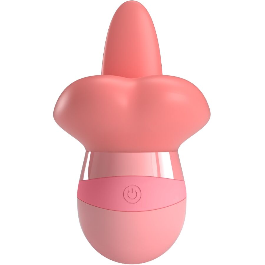 PRETTY LOVE - KYLEE TONGUE CLITORIS STIMULATOR 10 VIBRATIONS NUDE PINK - Imagem de 2