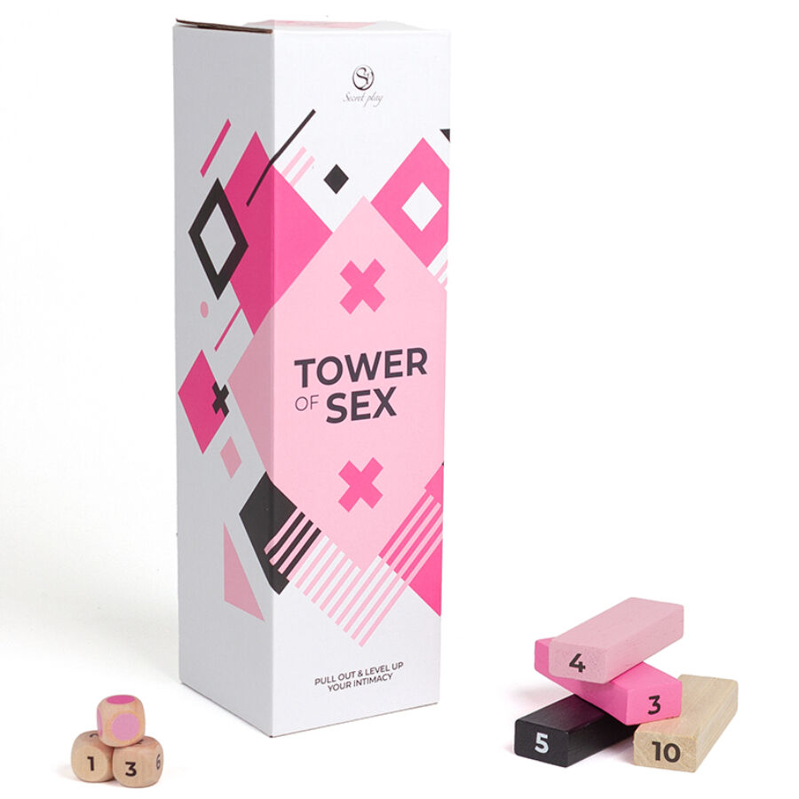 SECRETPLAY - TOWER OF SEX WOODEN GAME - Imagem de 4