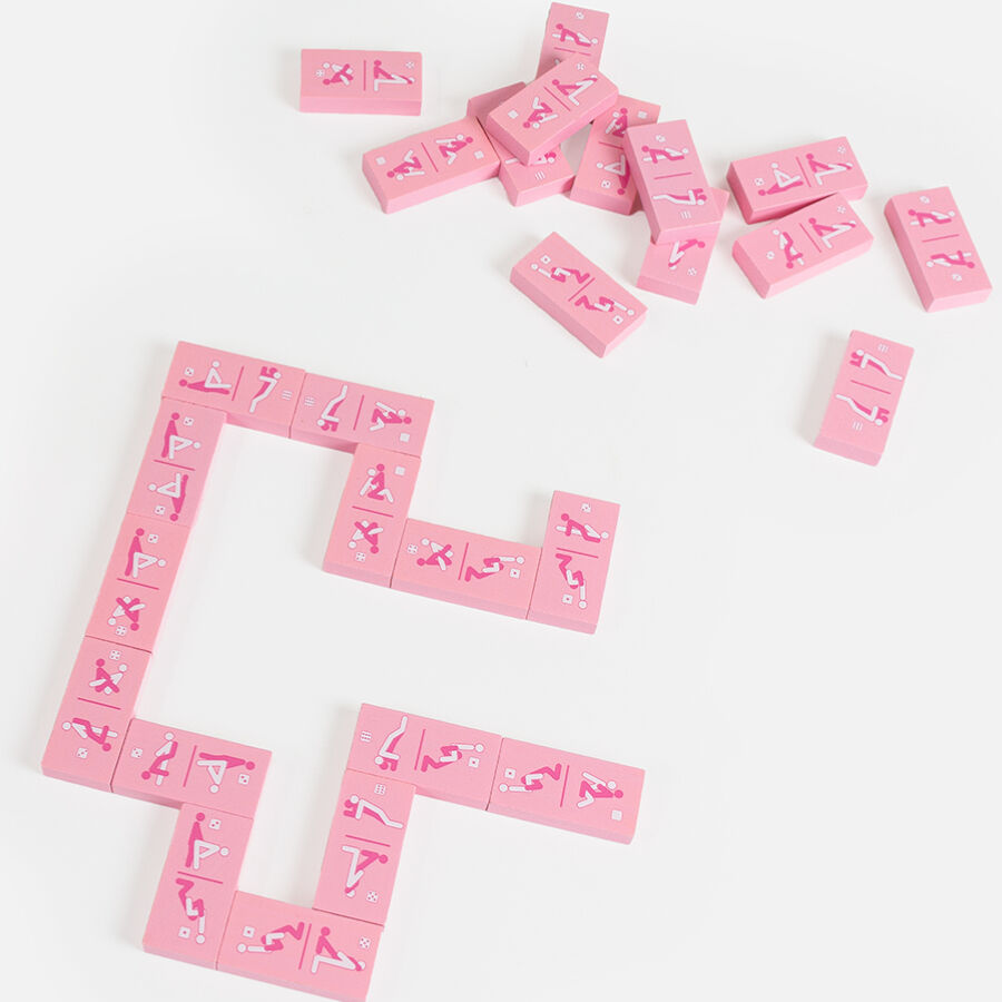 SECRETPLAY - KINKY DOMINO WOODEN GAME - Imagem de 3