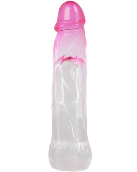 PRETTY LOVE - NERON REALISTIC 6 CM ENLARGEMENT SHEATH FOR  PENIS PINK
