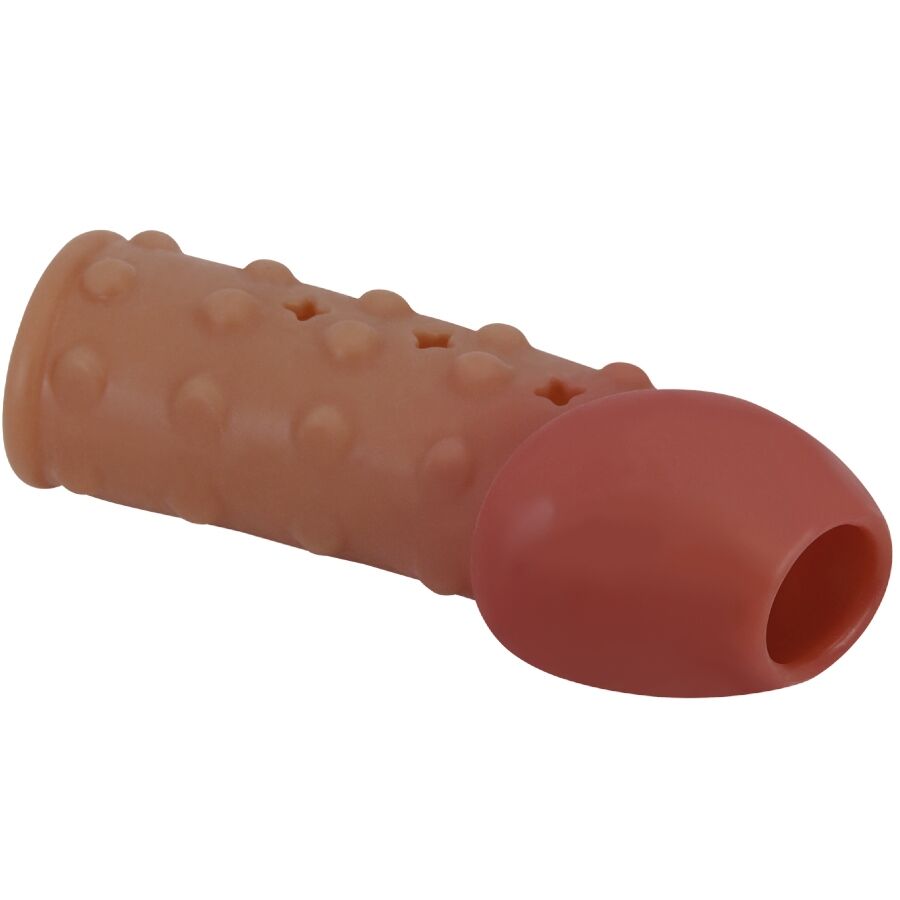 PRETTY LOVE - TIGHT AND VOLUMIZING PENIS SLEEVE NATURAL - Imagem de 4