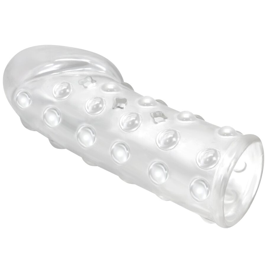 PRETTY LOVE - TIGHT AND VOLUMIZING PENIS SLEEVE TRANSPARENT - Imagem de 3