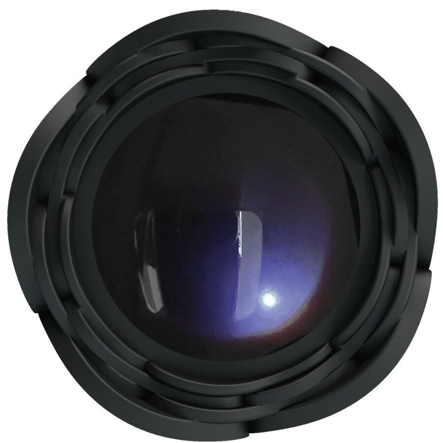 PRETTY LOVE - OLMAN ANAL PLUG WITH LED LIGHT BLACK 8.8 CM - Imagem de 3