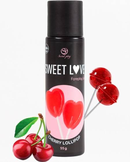 SECRETPLAY - CHERRY LOLLIPOP GEL SWEET LOVE 60 ML
