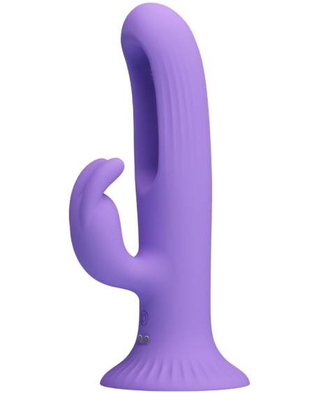 PRETTY LOVE - KILLMOULIS RABBIT VIBRATOR 12 VIBRATION MODES PURPLE