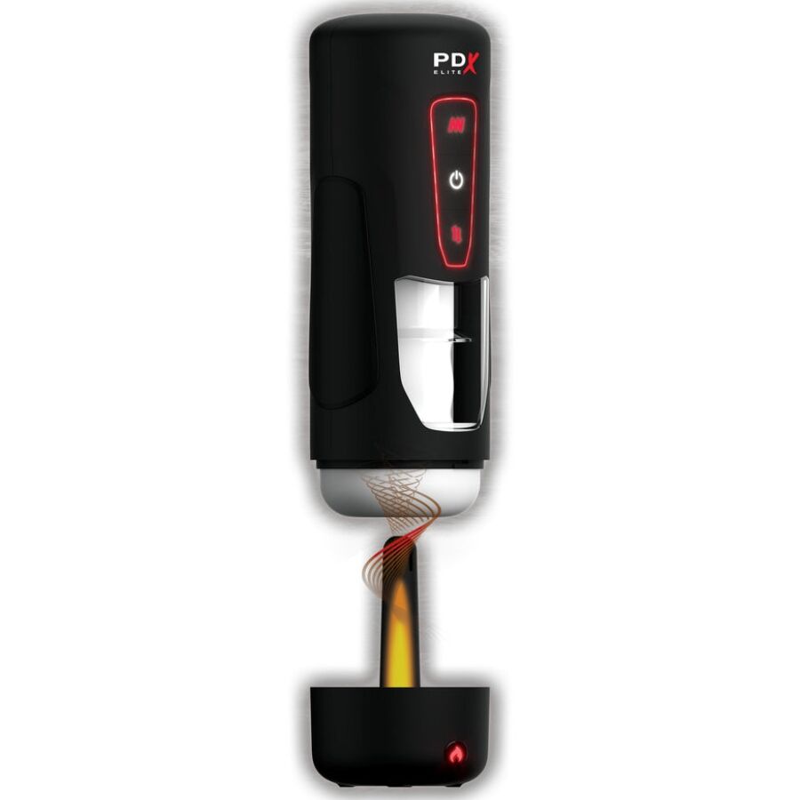 PDX ELITE - MILK ME HOTTER AUTOMATIC MASTURBATOR WITH THRUSTING AND HEAT EFFECT VIBRATION - Imagem de 2