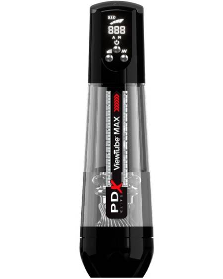 PDX ELITE - VIEWTUBE MAX VIEW AUTOMATIC MASTURNADOR WITH TRANSPARENT SUCTION