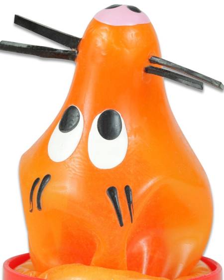 CONDOMERIE - HANDPAINTED NOVELTY CONDOMS FOX GLUED