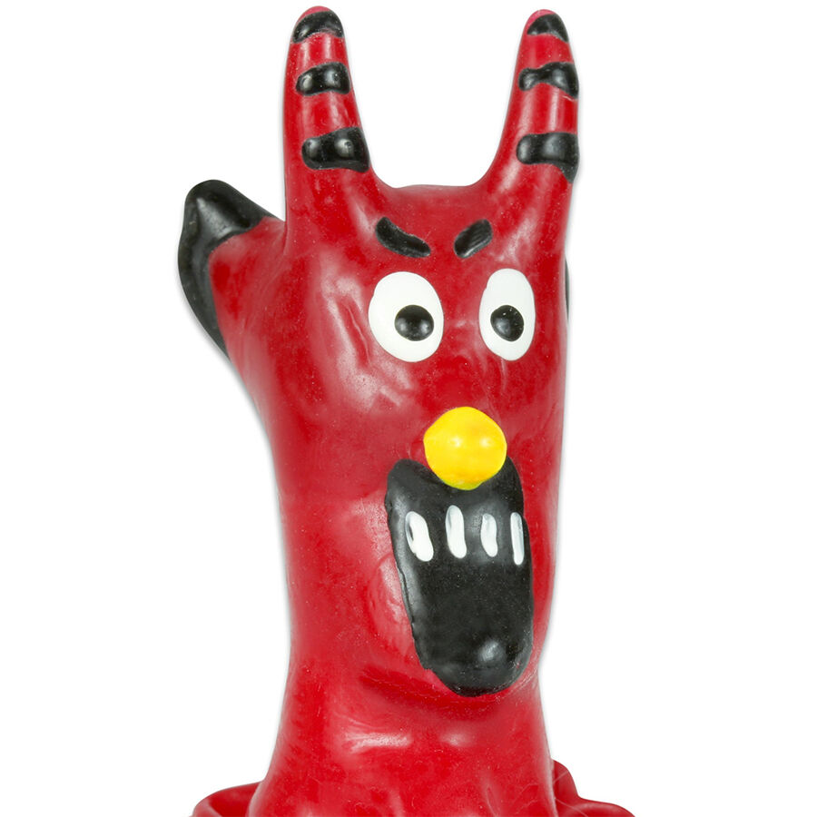 CONDOMERIE - HANDPAINTED NOVELTY CONDOMS RED DEVIL - Imagem de 2