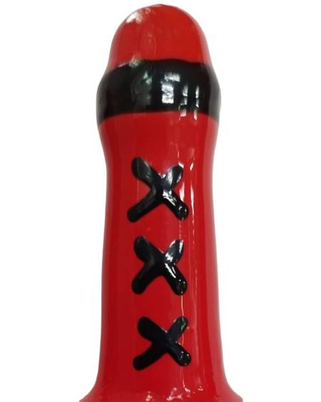 CONDOMERIE - HANDPAINTED NOVELTY CONDOMS AMSTERDAM RED