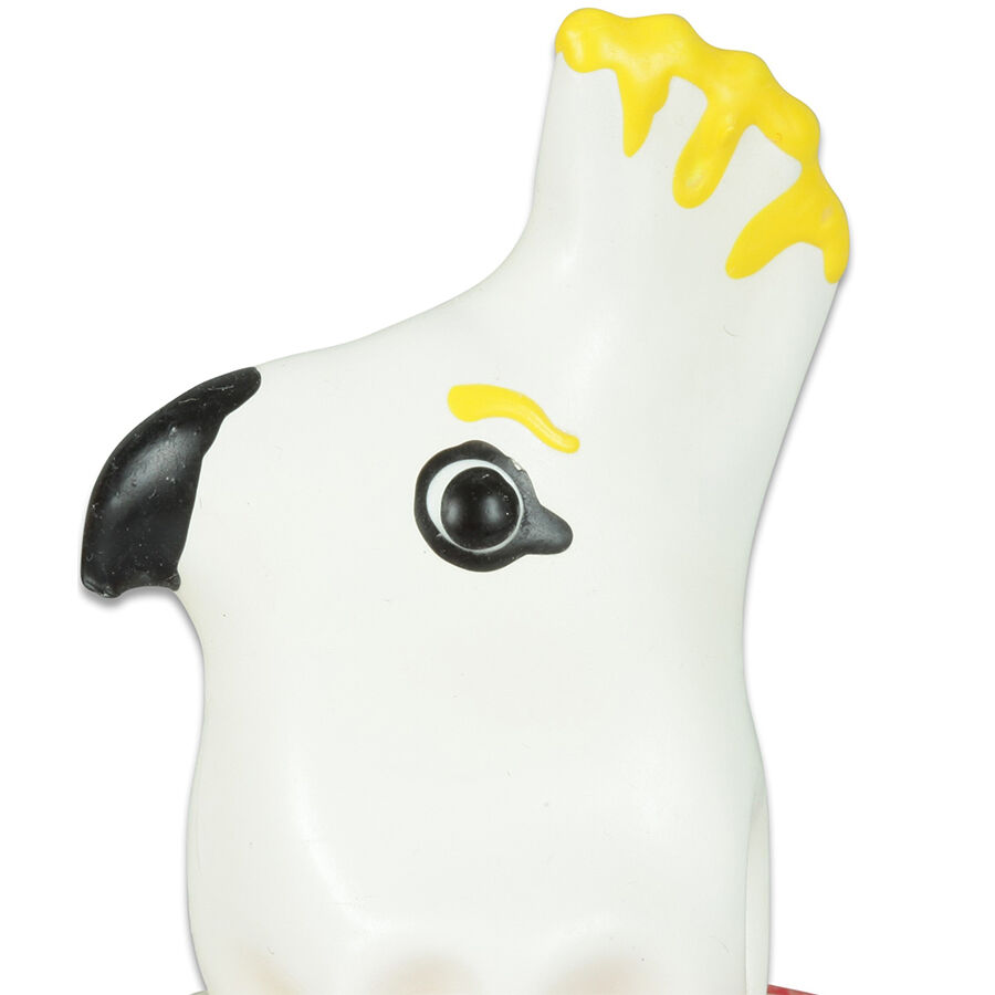 CONDOMERIE - HANDPAINTED NOVELTY CONDOMS PARROT WHITE - Imagem de 3