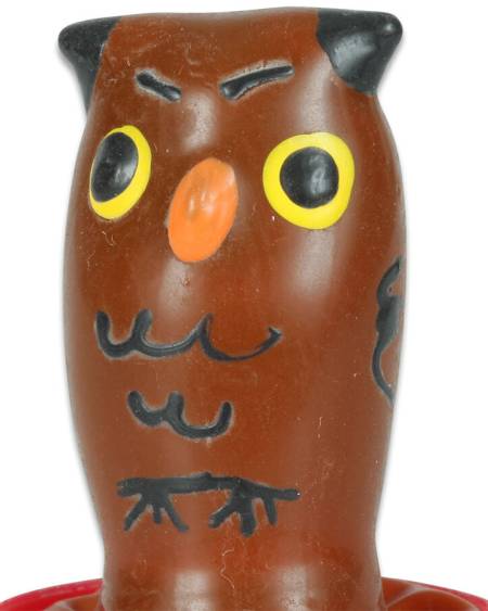 CONDOMERIE - HANDPAINTED NOVELTY CONDOMS OWL