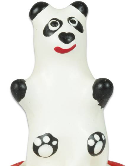 CONDOMERIE - HANDPAINTED NOVELTY CONDOMS PANDA MODEL 1