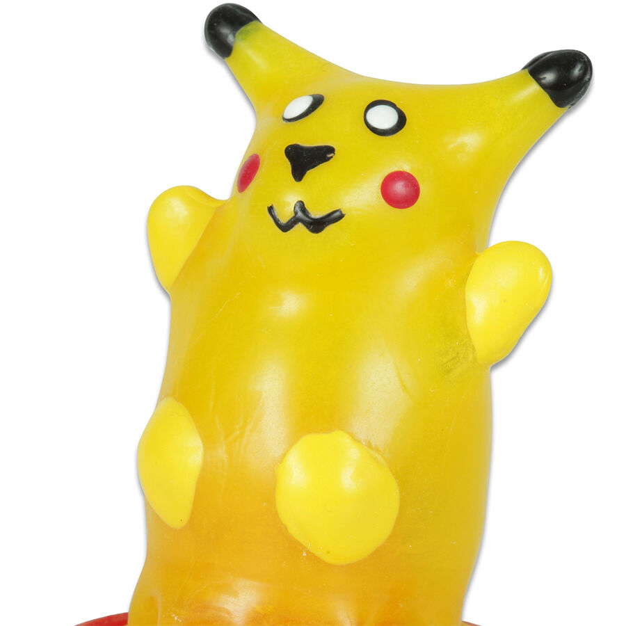 CONDOMERIE - HANDPAINTED NOVELTY CONDOMS YELLOW MOUSE - Imagem de 3