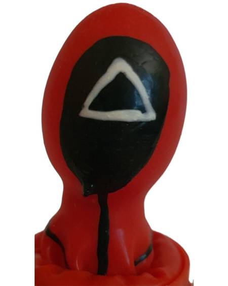 CONDOMERIE - HANDPAINTED NOVELTY CONDOMS TRIANGLE