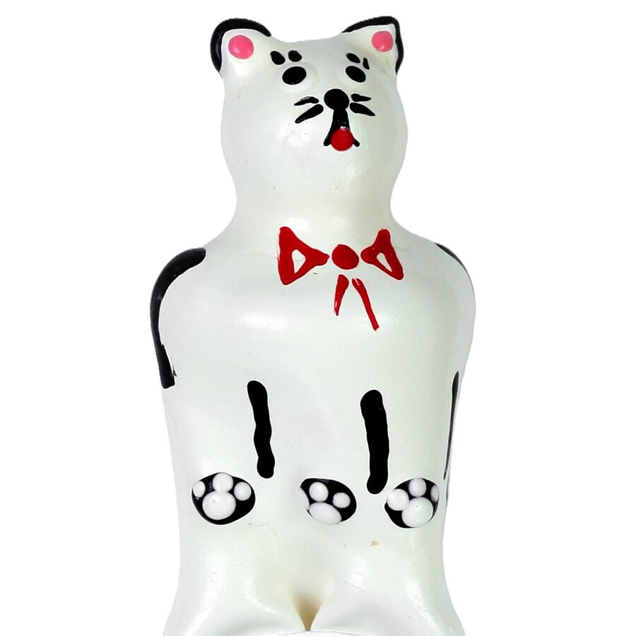 CONDOMERIE - HANDPAINTED NOVELTY CONDOMS CAT MODEL XL