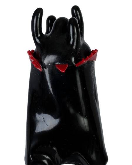 CONDOMERIE - HANDPAINTED NOVELTY CONDOMS BLACK TOWER XL