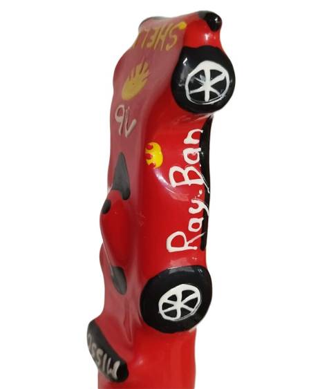 CONDOMERIE - HANDPAINTED NOVELTY CONDOMS F1 FERRARI XL