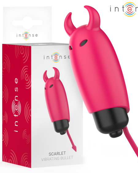 INTENSE - SCARLET VIBRATING BULLET RED DEMON 9.3 X 2.4 CM