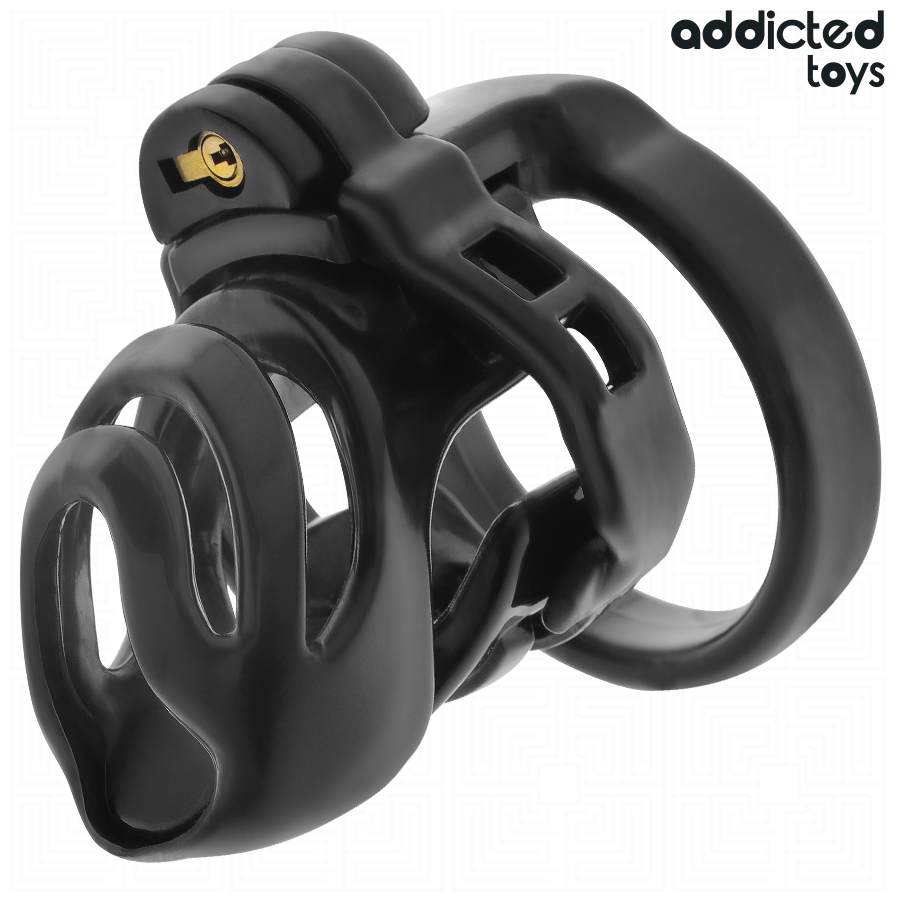 ADDICTED TOYS LOCKED - ETERNAL LOCK PENIS CAGE 9 CM - Imagem de 2
