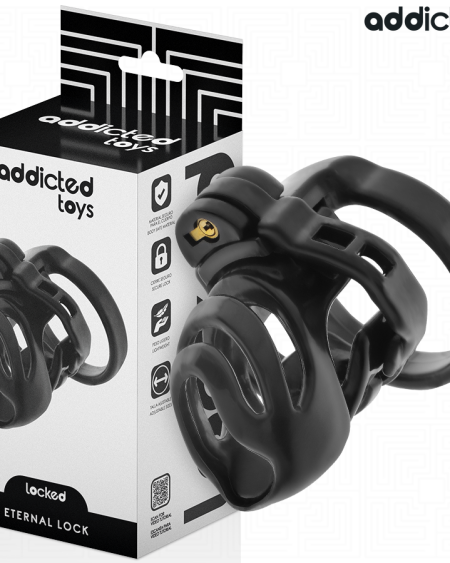 ADDICTED TOYS LOCKED - ETERNAL LOCK PENIS CAGE 9 CM