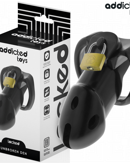 ADDICTED TOYS LOCKED - UNBROKEN DEN PENIS CAGE 9.8 CM