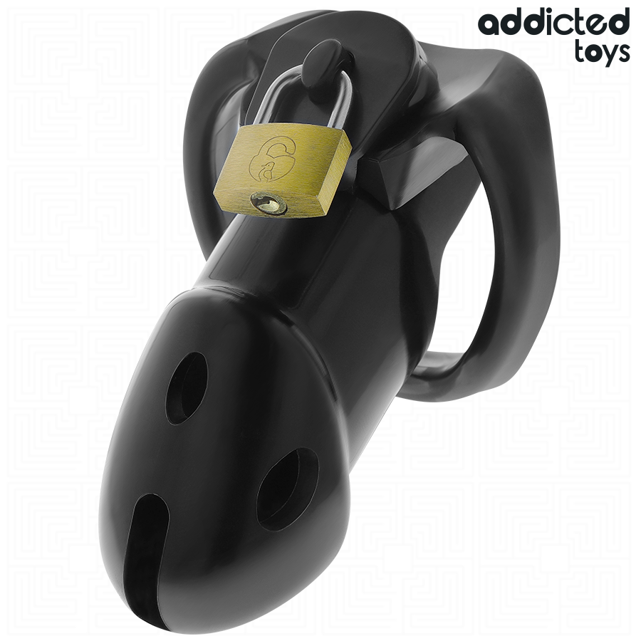 ADDICTED TOYS LOCKED - UNBROKEN DEN PENIS CAGE 9.8 CM - Imagem de 2