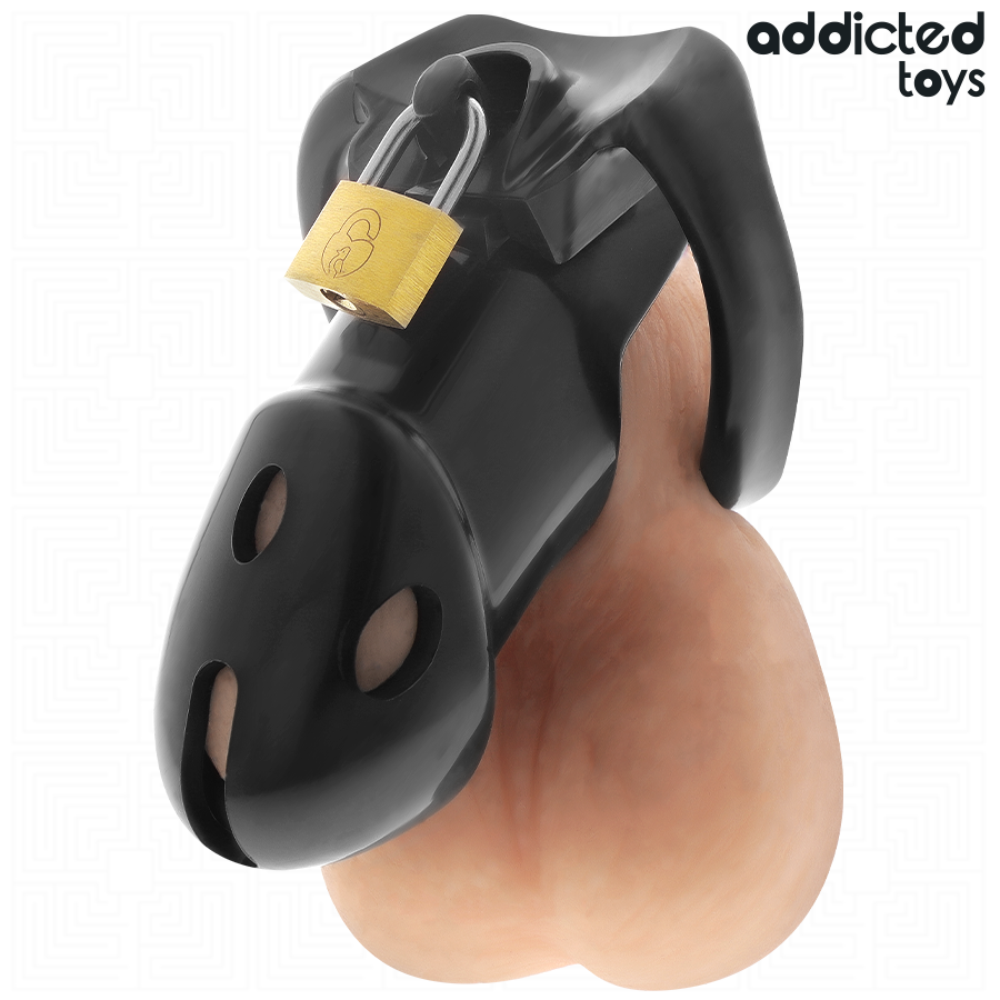 ADDICTED TOYS LOCKED - UNBROKEN DEN PENIS CAGE 9.8 CM - Imagem de 3