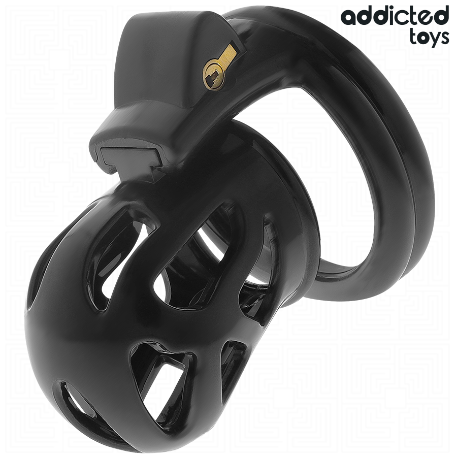 ADDICTED TOYS LOCKED - SILENT KEEP PENIS CAGE 7.5 CM - Imagem de 2