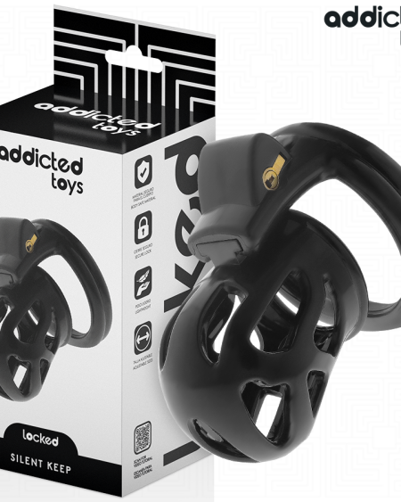 ADDICTED TOYS LOCKED - SILENT KEEP PENIS CAGE 7.5 CM